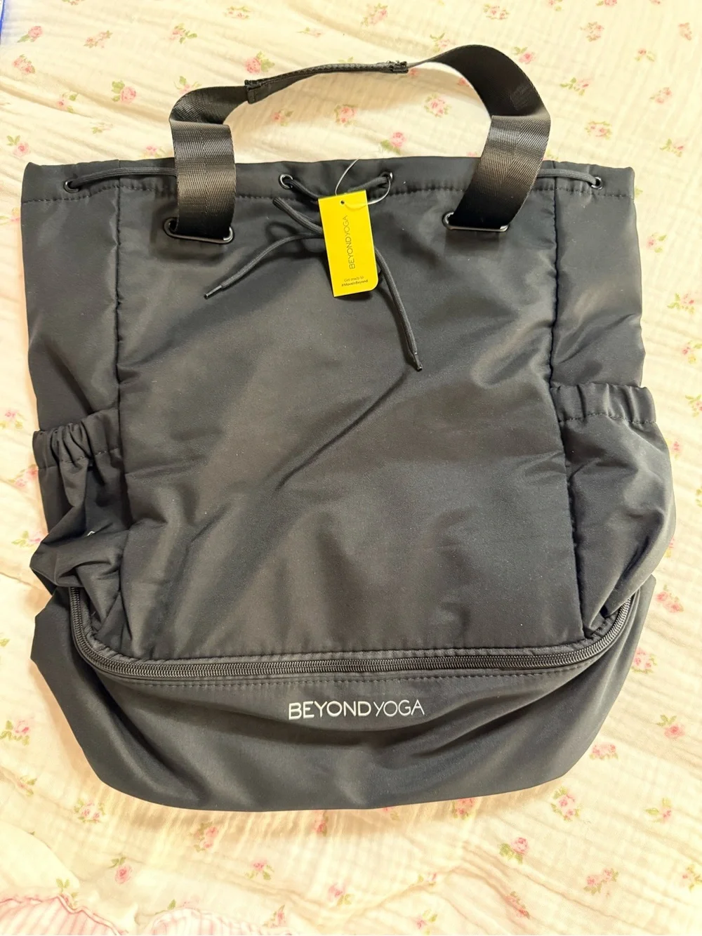 Beyond Yoga Black Everyday Tote, NWT